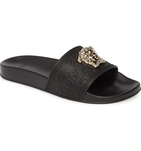 versace designer sandals.